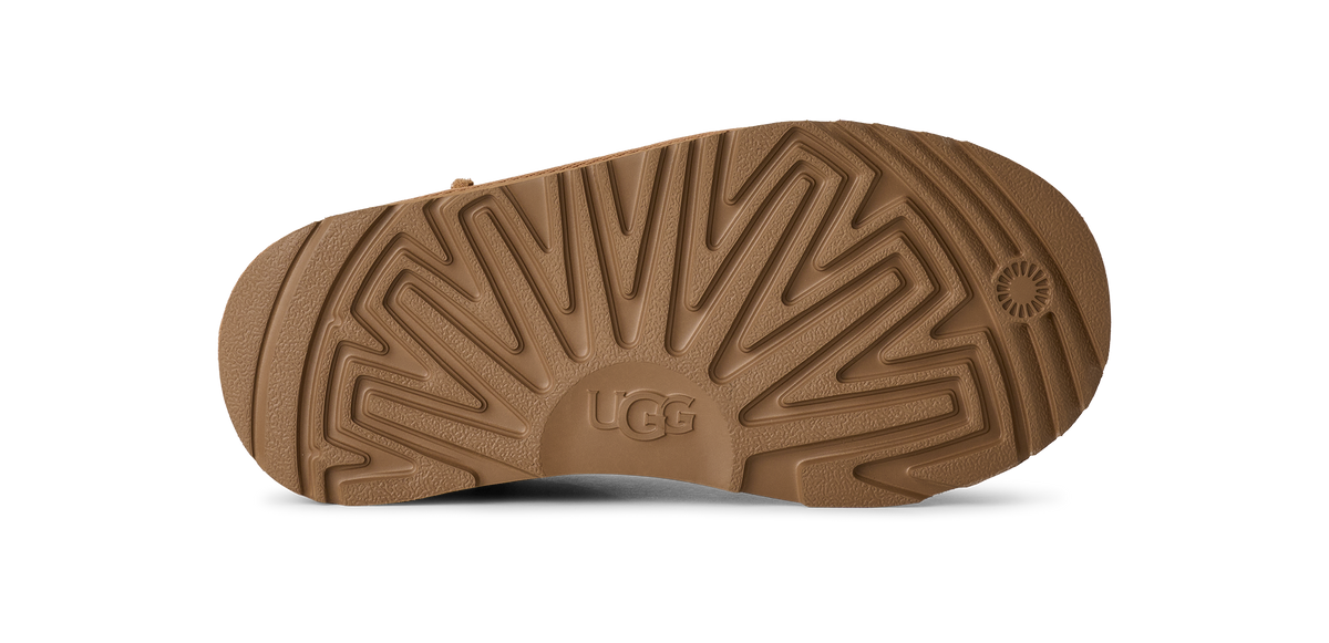 Unisex UGG Kids Classic Ultra Mini Dazzle in Chestnut — view 7