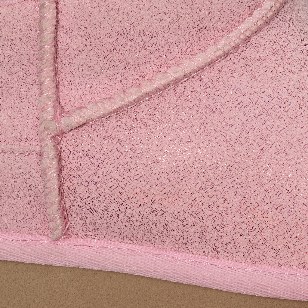 Unisex UGG Kids Classic Ultra Mini Dazzle in Ribbon Candy Pink — view 5