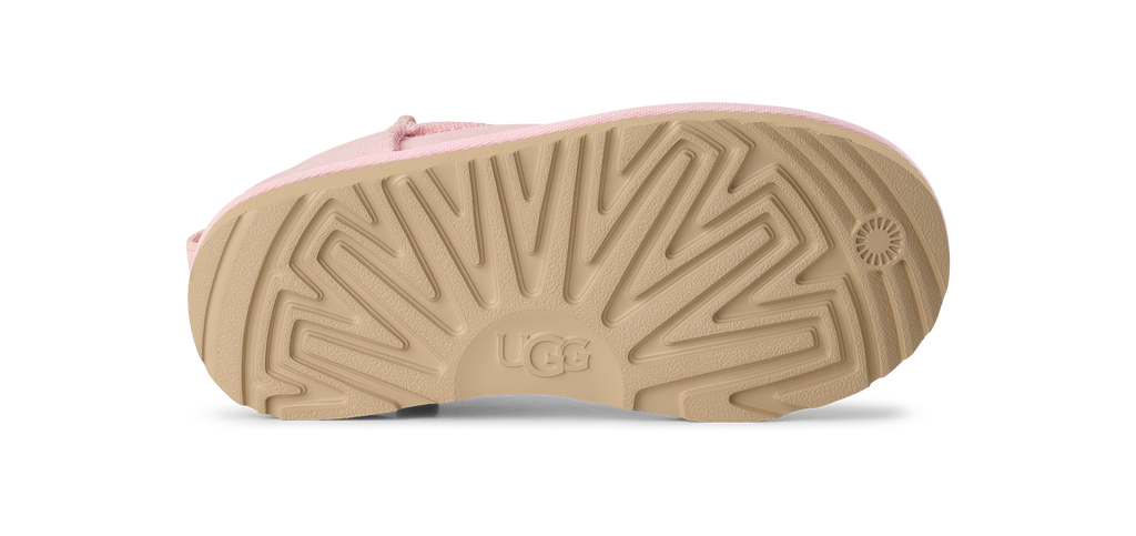 Unisex UGG Kids Classic Ultra Mini Dazzle in Ribbon Candy Pink — view 7