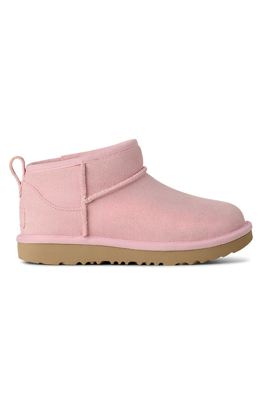 Unisex UGG Kids Classic Ultra Mini Dazzle in Ribbon Candy Pink