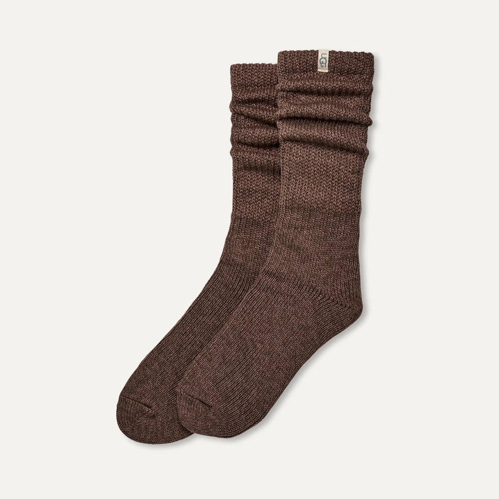 Women's UGG Tyla Slouchy Crew II Sock in Allspice — view 2