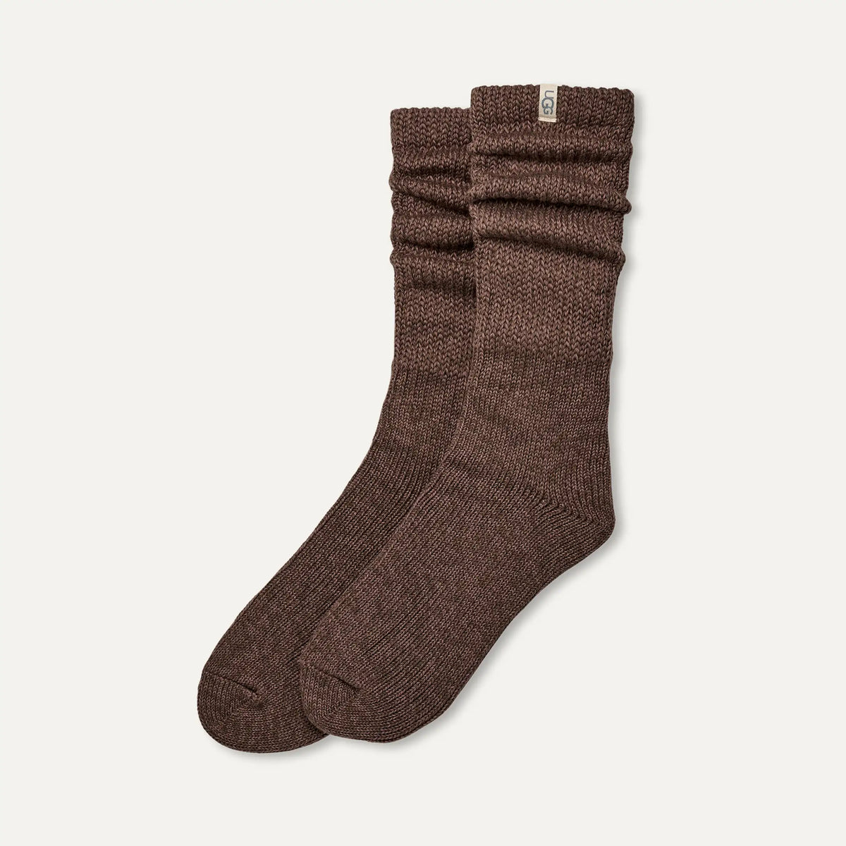 Women's UGG Tyla Slouchy Crew II Sock in Allspice — view 2