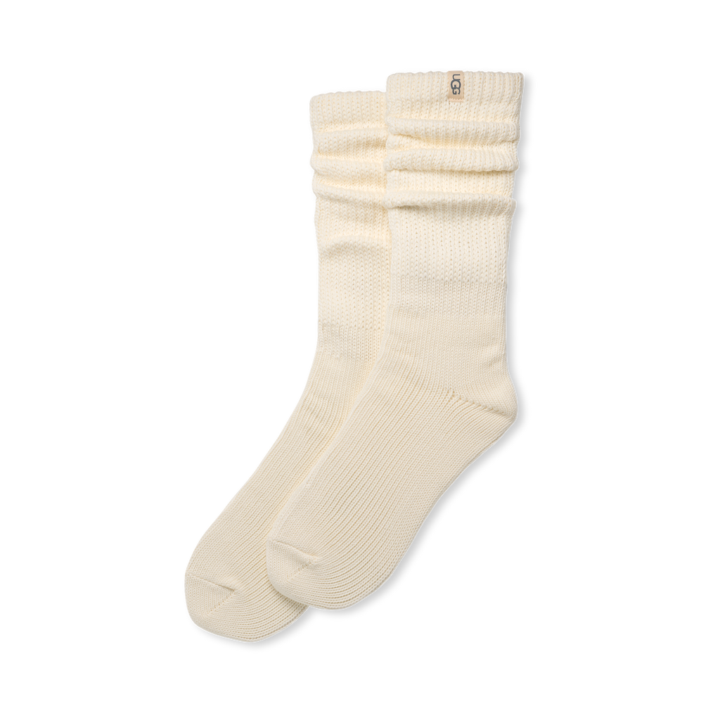 Women's UGG Tyla Slouchy Crew II Sock in Nimbus — view 2