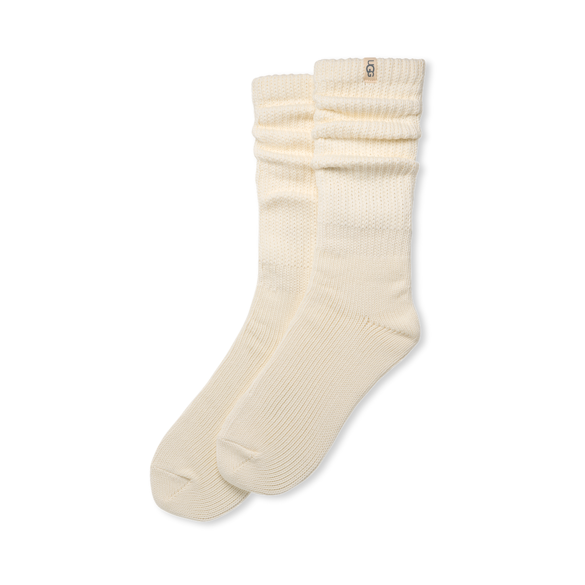 Women's UGG Tyla Slouchy Crew II Sock in Nimbus — view 2