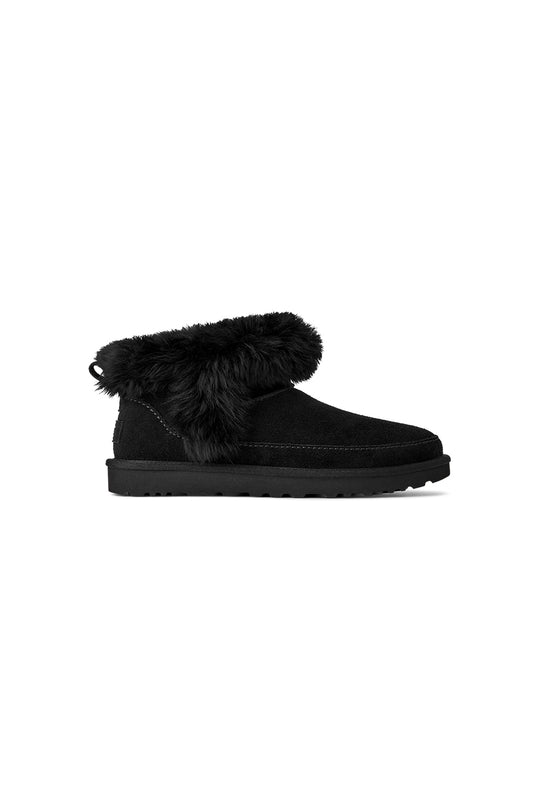 Women's UGG Classic Ultra Mini Chalet in Black