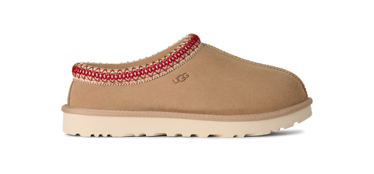 Women's UGG Tasman II in Sand Dark Cherry