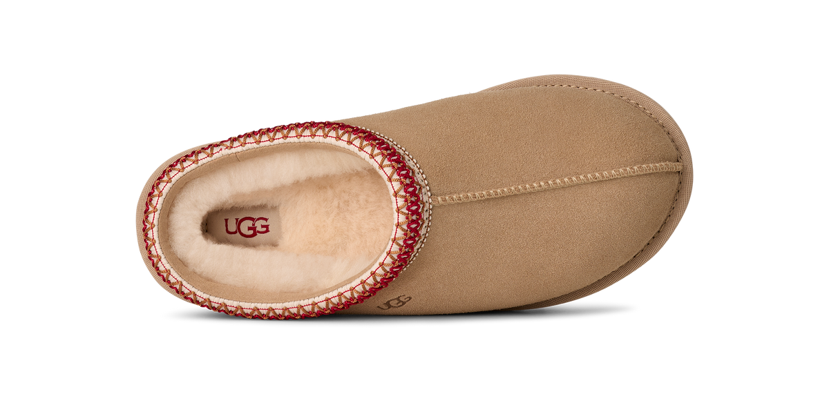 Women's UGG Tasman II in Sand Dark Cherry — view 6