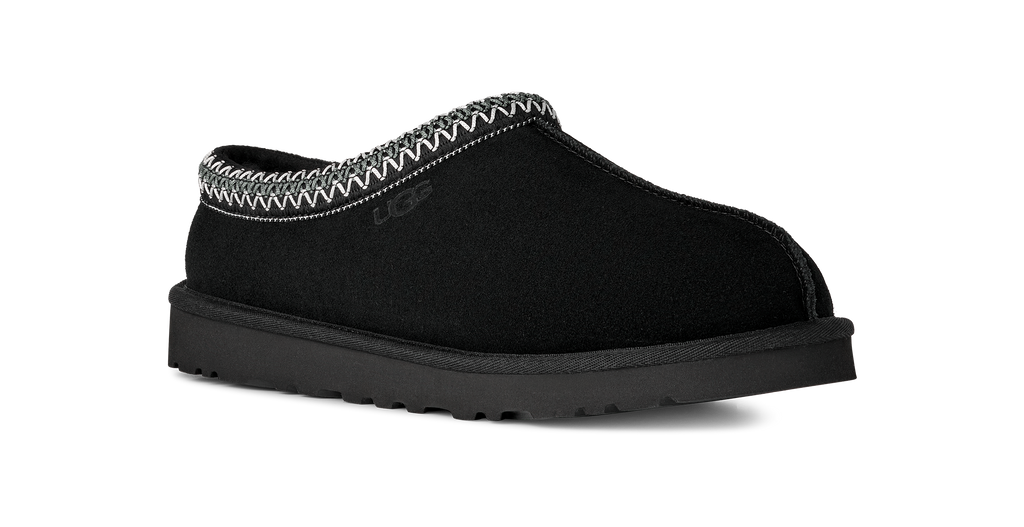 Mens UGG Black Tasman II Slip On Slipper — view 2
