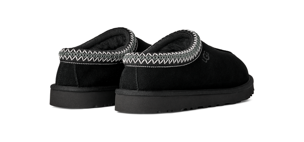 Mens UGG Black Tasman II Slip On Slipper — view 4