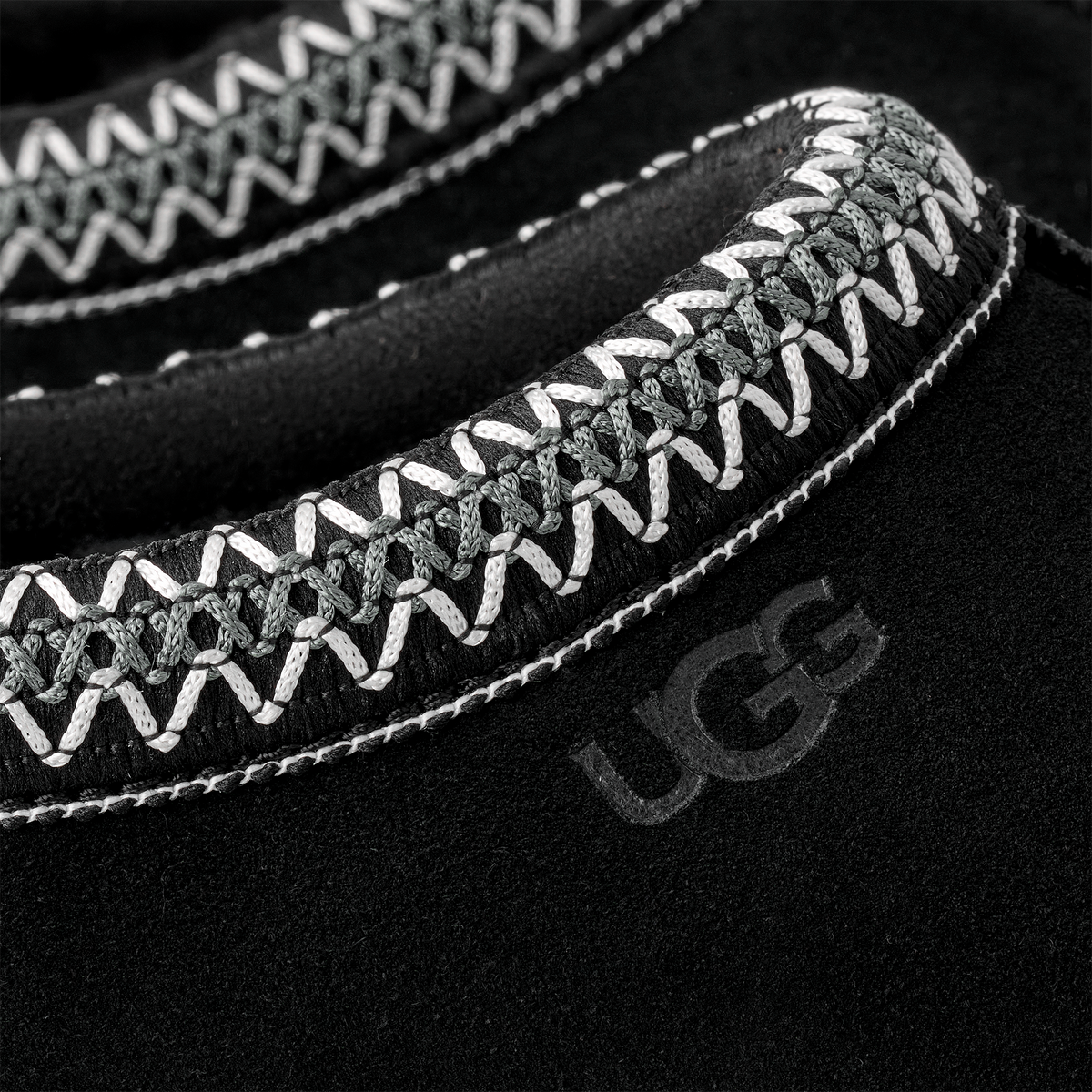 Mens UGG Black Tasman II Slip On Slipper — view 5