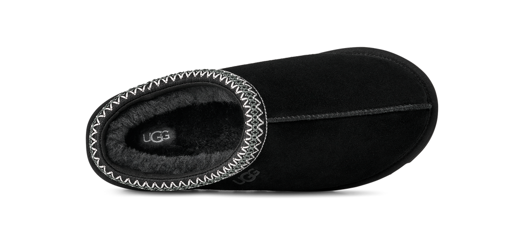 Mens UGG Black Tasman II Slip On Slipper — view 6