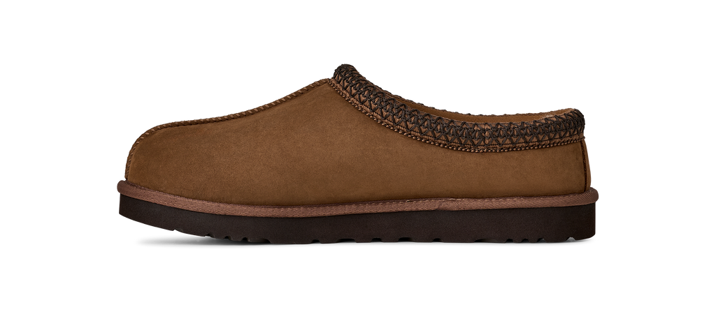 Mens UGG Tasman Ii Nubuck Dark Chestnut Slippers — view 5