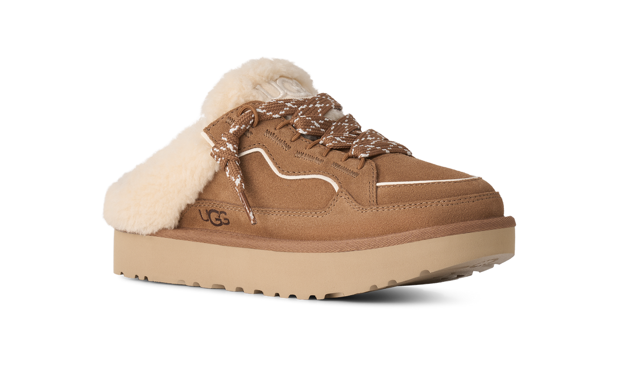 Women's UGG Lowmel Mule in Chestnut — view 2