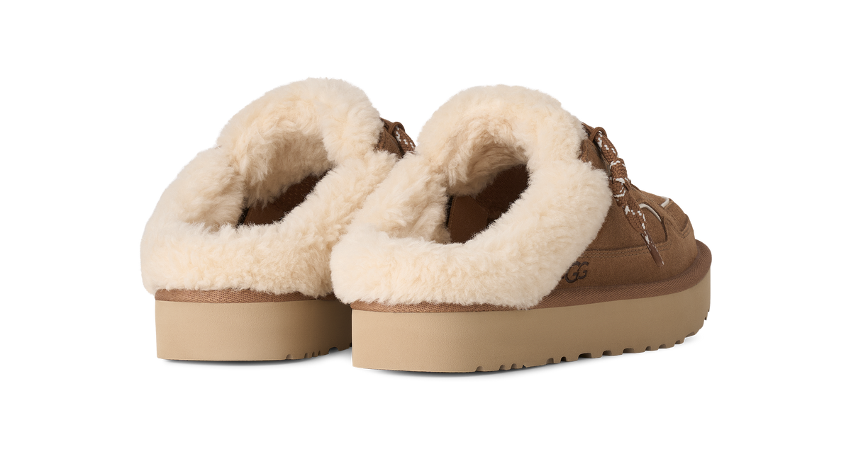 Women's UGG Lowmel Mule in Chestnut — view 4
