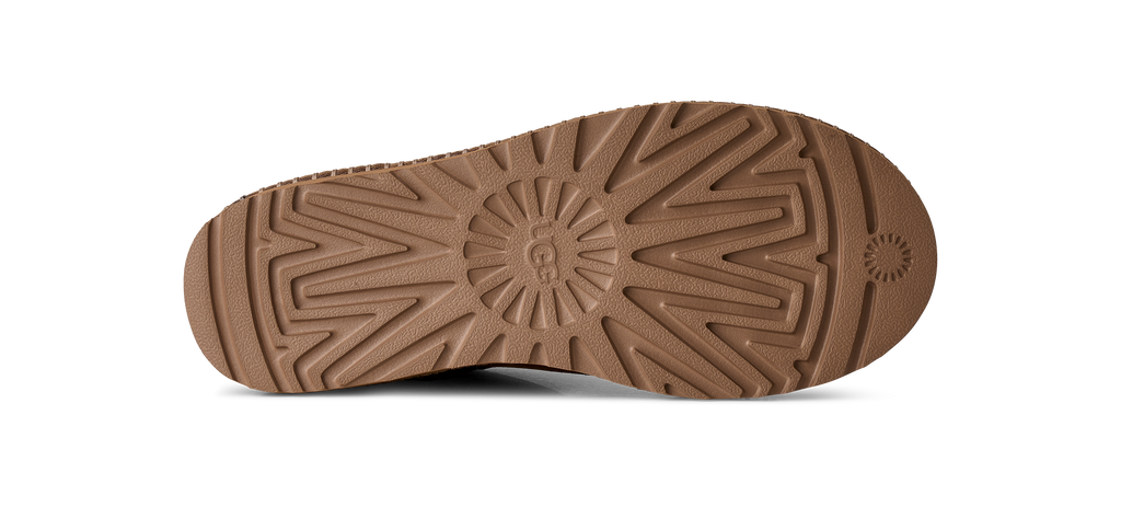 Women's UGG Classic Ultra Mini Botanic Boot in Light Bronze — view 7