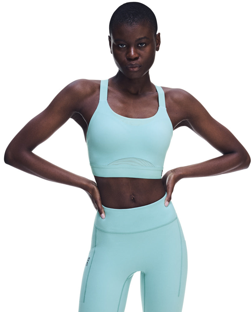 Women's On Running Performance Tights 7/8 1 Aquamarine — view 10