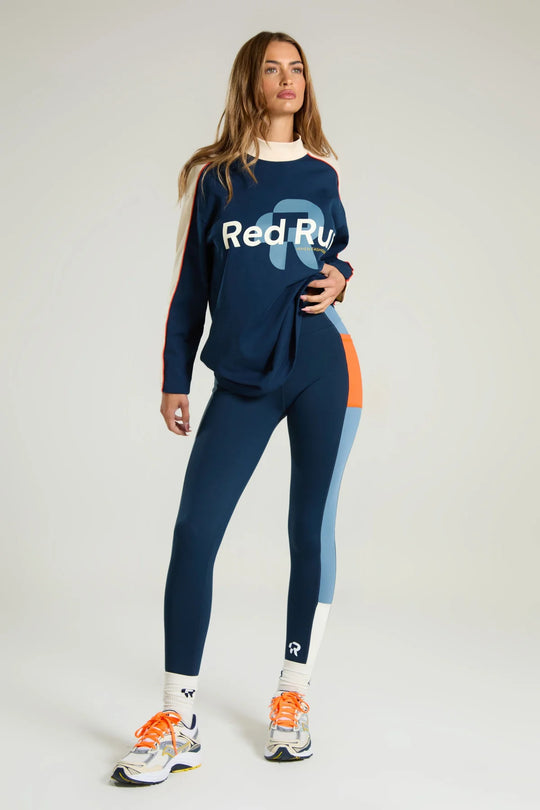 Women's Red Run LS Game Tee & Sculptured Legging Set