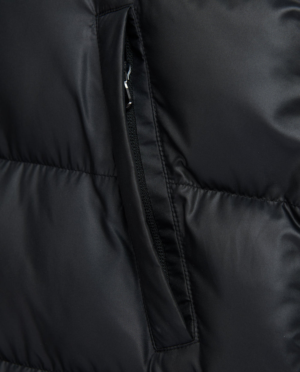 Women's Sandbanks Black Bay Long Hooded Gilet - image 11
