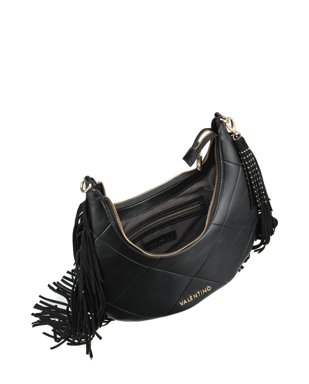 Women's Valentino Astrid Hobo Bag In Black