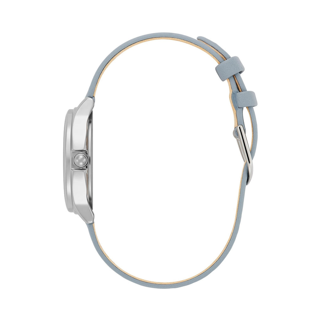 Olivia Burton Classic Bee Chalk Blue Strap Watch — view 3