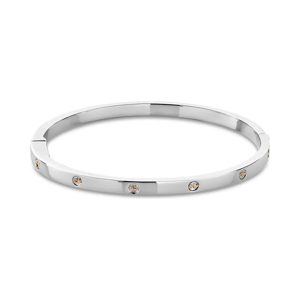 Clogau Insignia Slim Bangle Sterling Silver by Clogau