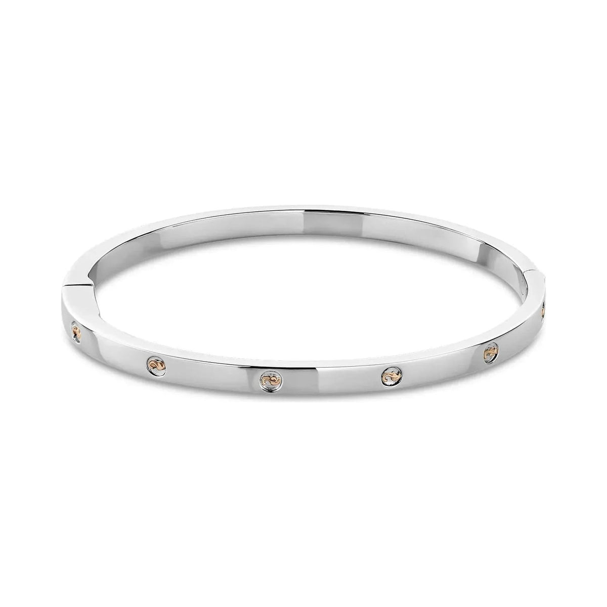 Clogau Insignia Slim Bangle Sterling Silver by Clogau