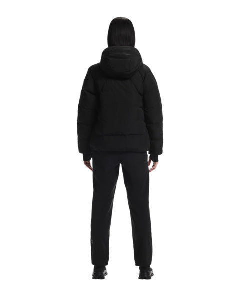 Women's On Running All Day Puffer Coat in Black — view 11