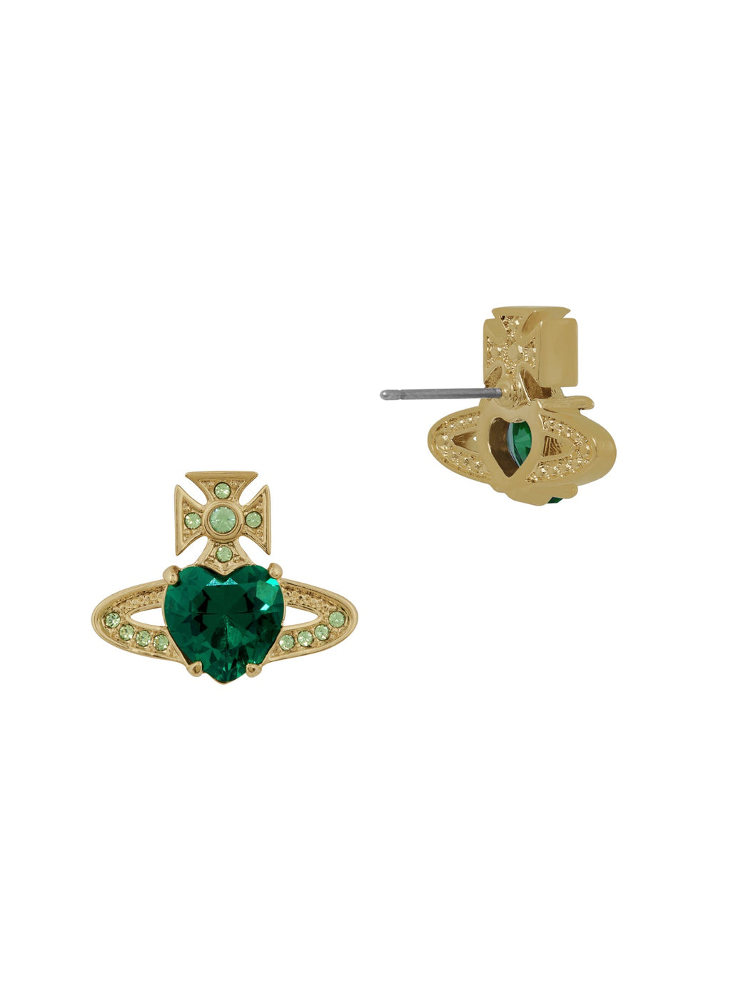 Vivienne Westwood Ariella Green Earrings 6201031T-02RA18- — view 2