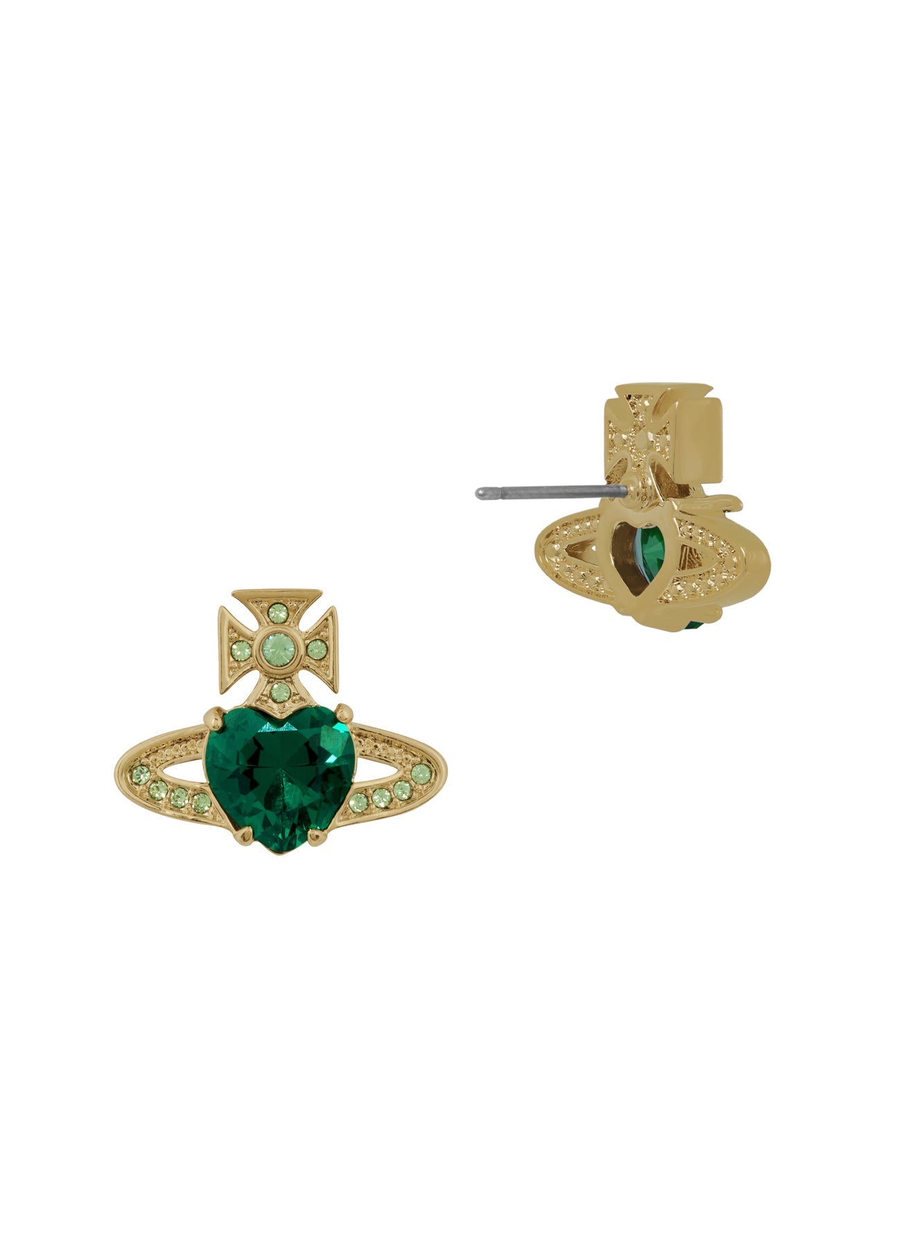 Vivienne Westwood Ariella Green Earrings 6201031T-02RA18- — view 2