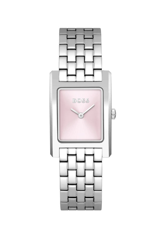 BOSS Lucy Pink Dial Bracelet Watch