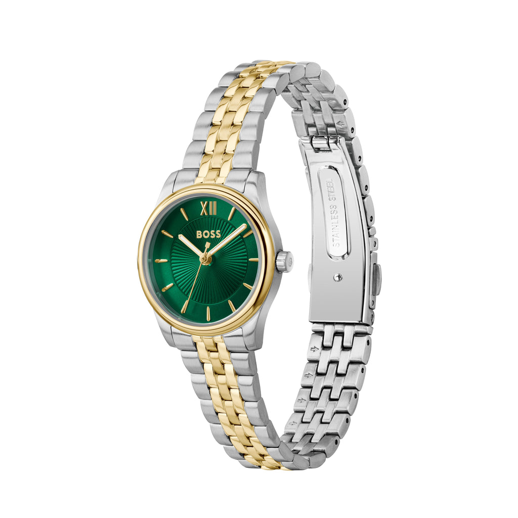 BOSS Graceful Mina Ladies Green Dial Bracelet Watch — view 2