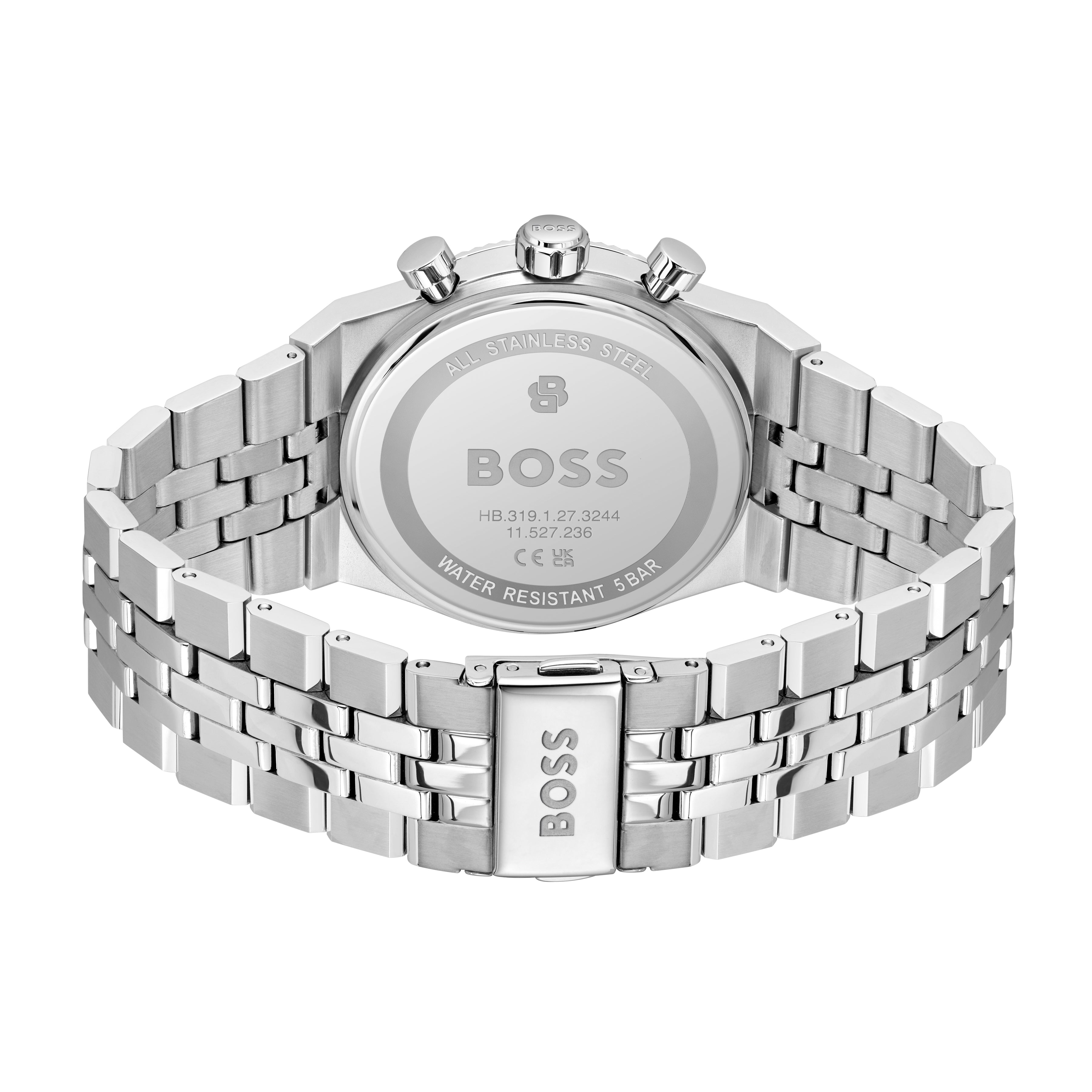 BOSS Mens Candor Prime Black Dial Bracelet Watch — view 3
