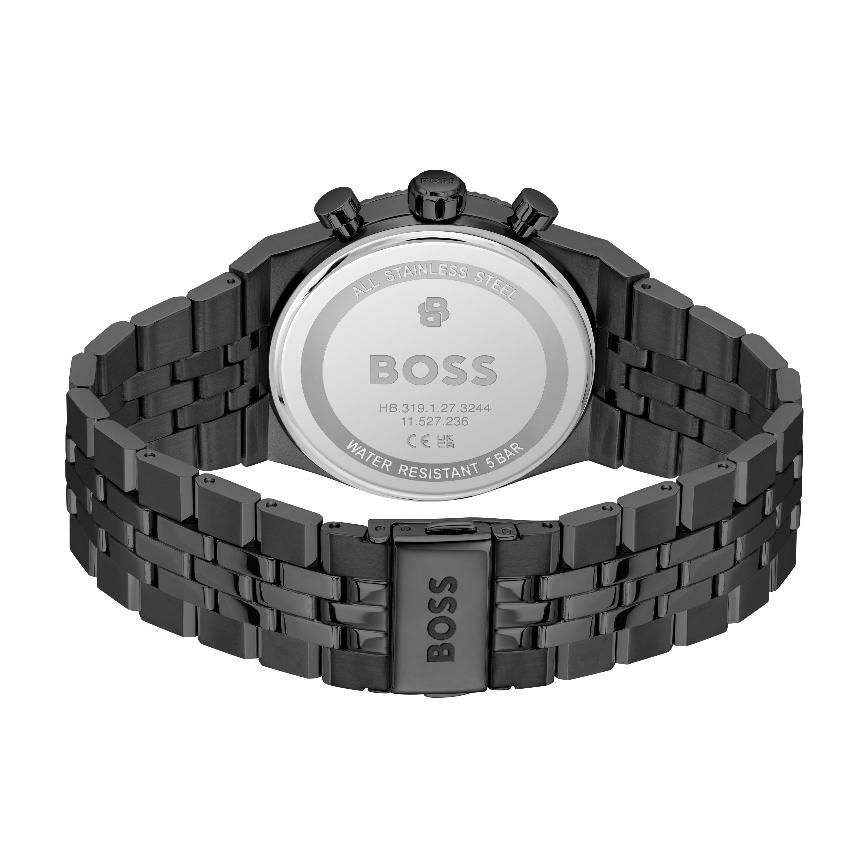 BOSS Mens Candor Prime Green Dial Bracelet Watch — view 3
