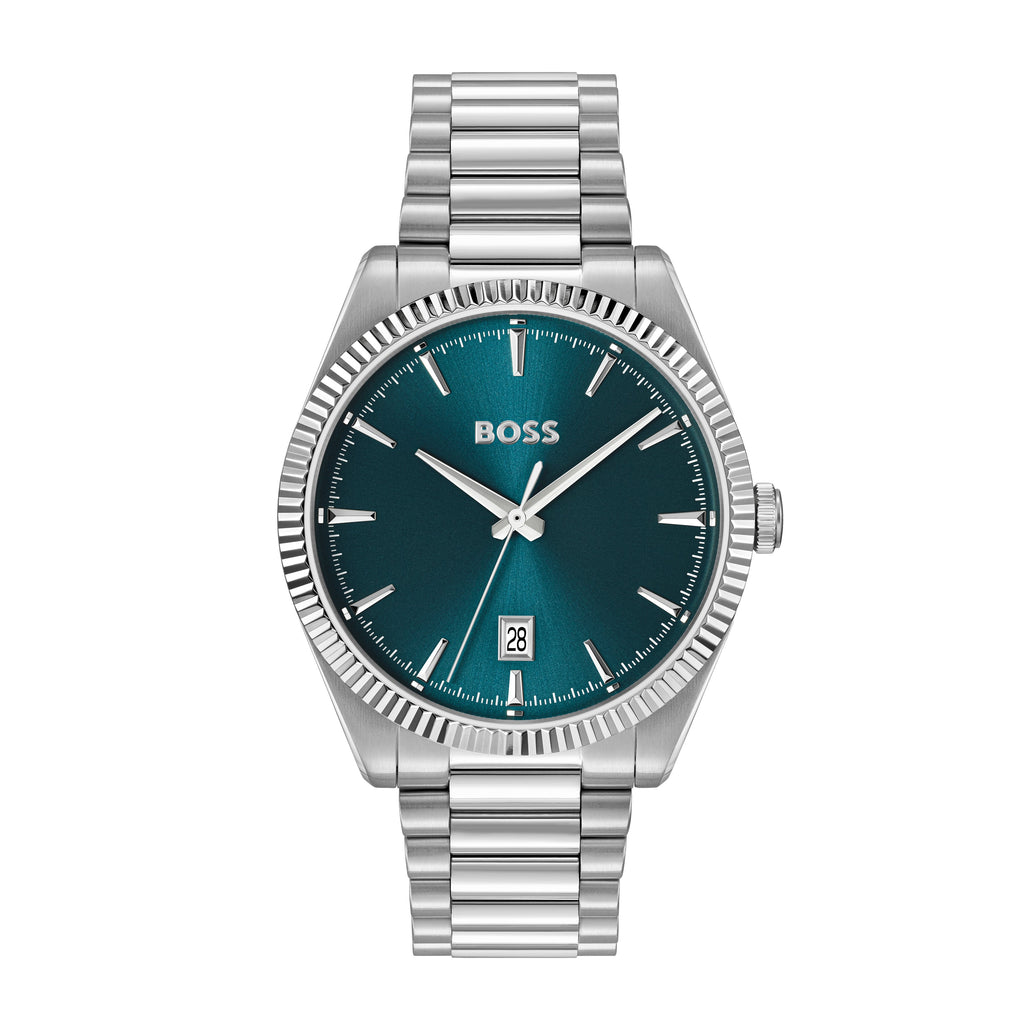 BOSS Mens Cheswick Blue Dial Bracelet Watch
