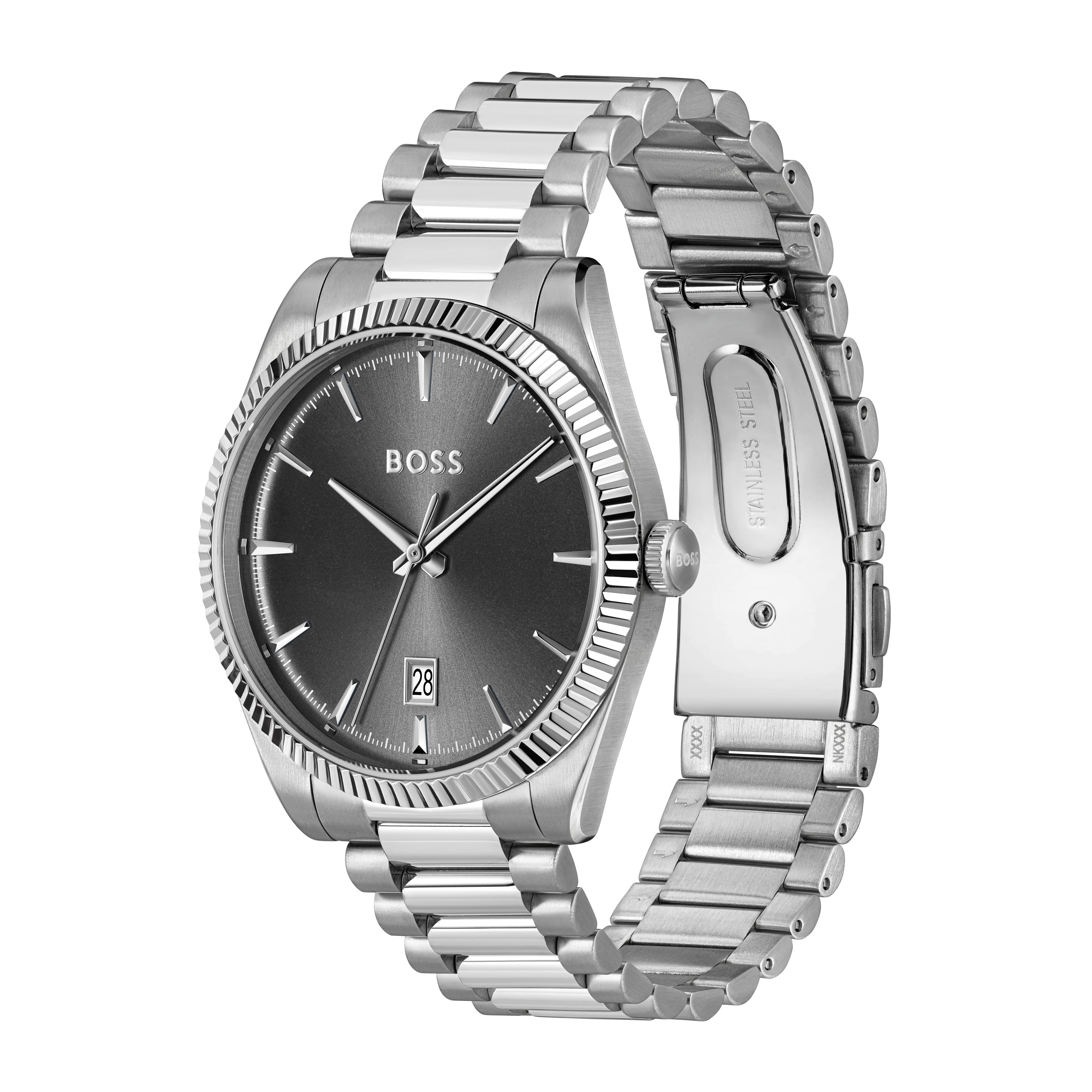 BOSS Mens Cheswick Black Dial Bracelet Watch — view 2