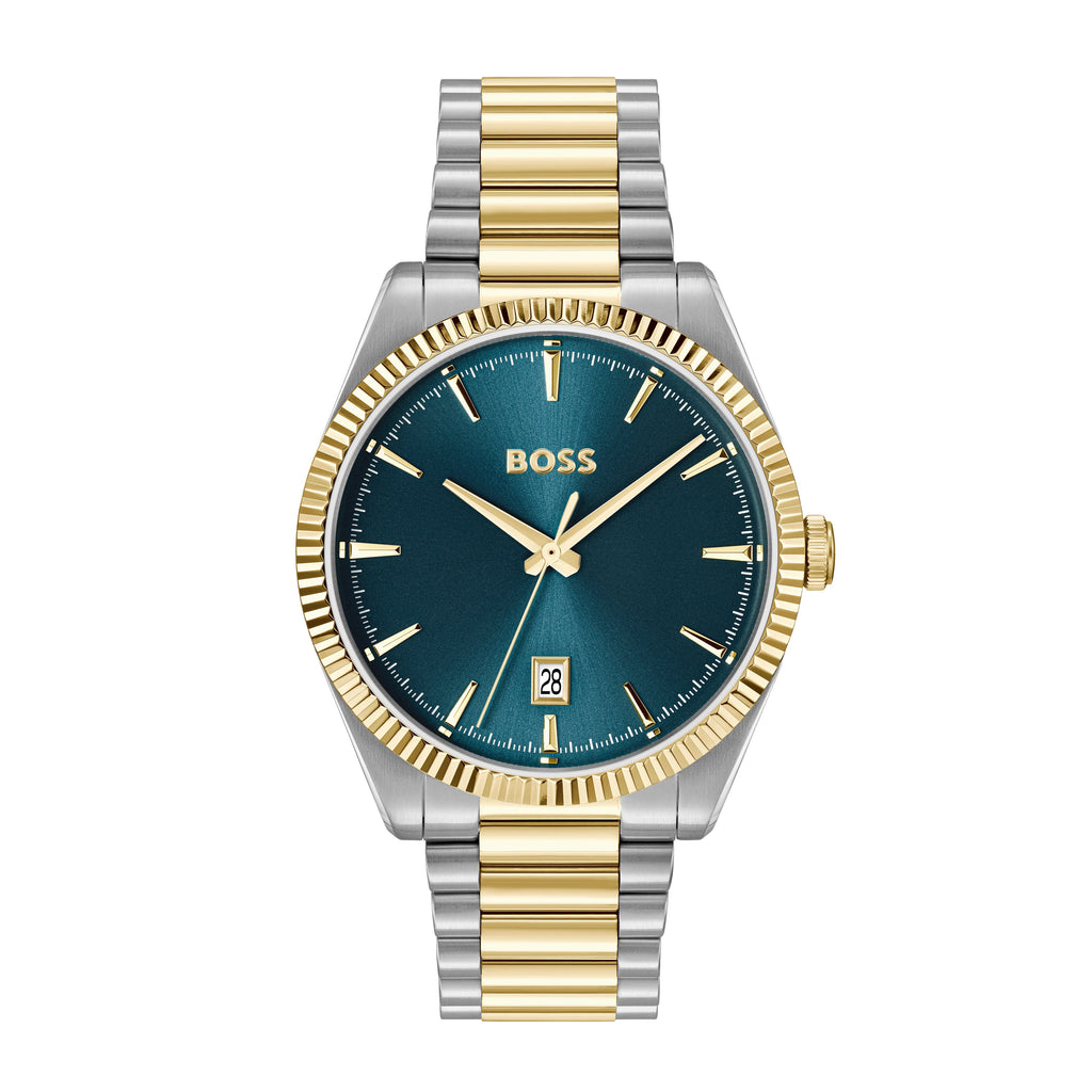 BOSS Mens Cheswick Blue Dial Bracelet Watch