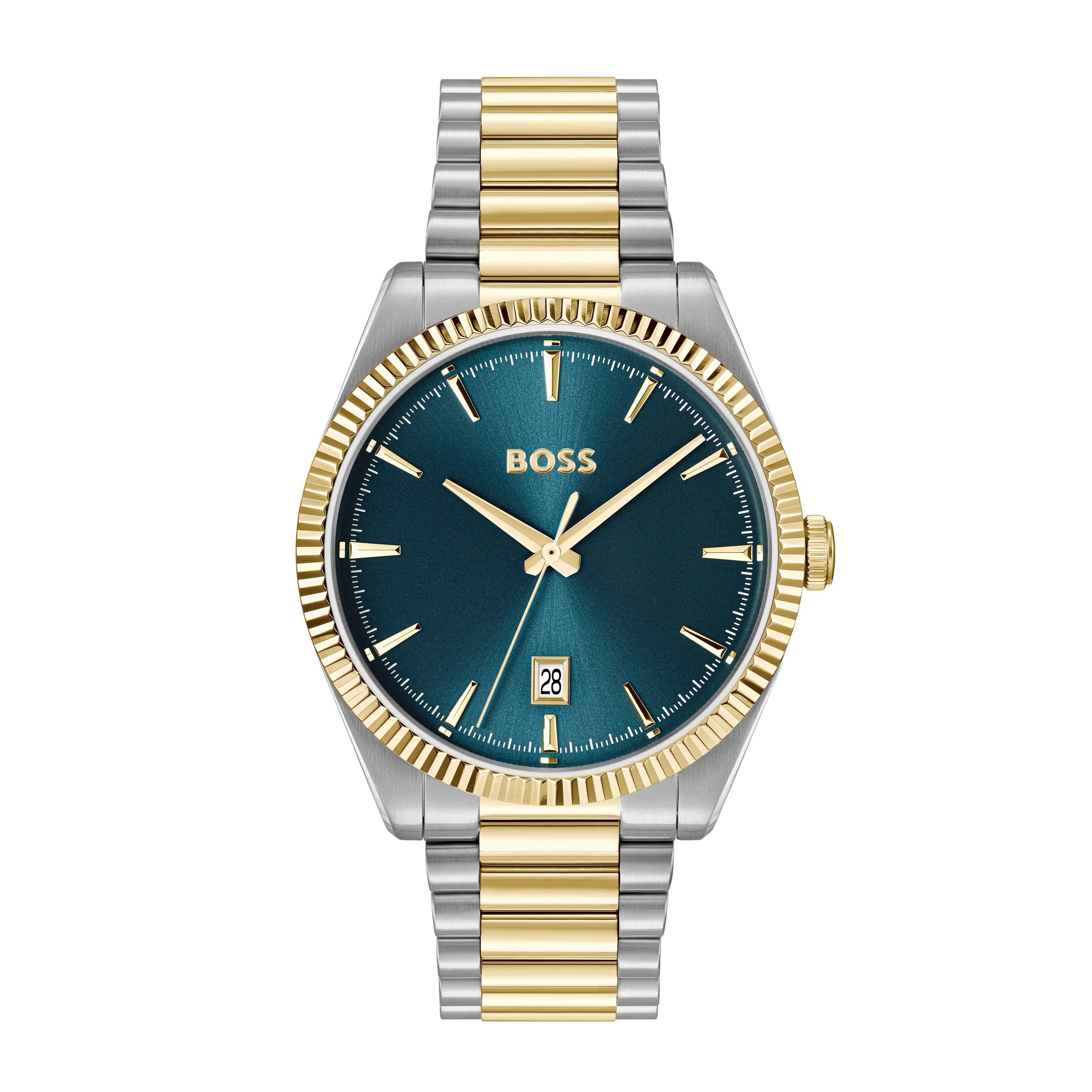 BOSS Mens Cheswick Blue Dial Bracelet Watch