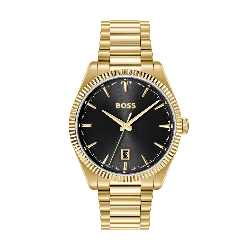 BOSS Mens Cheswick Black Dial Bracelet Watch *