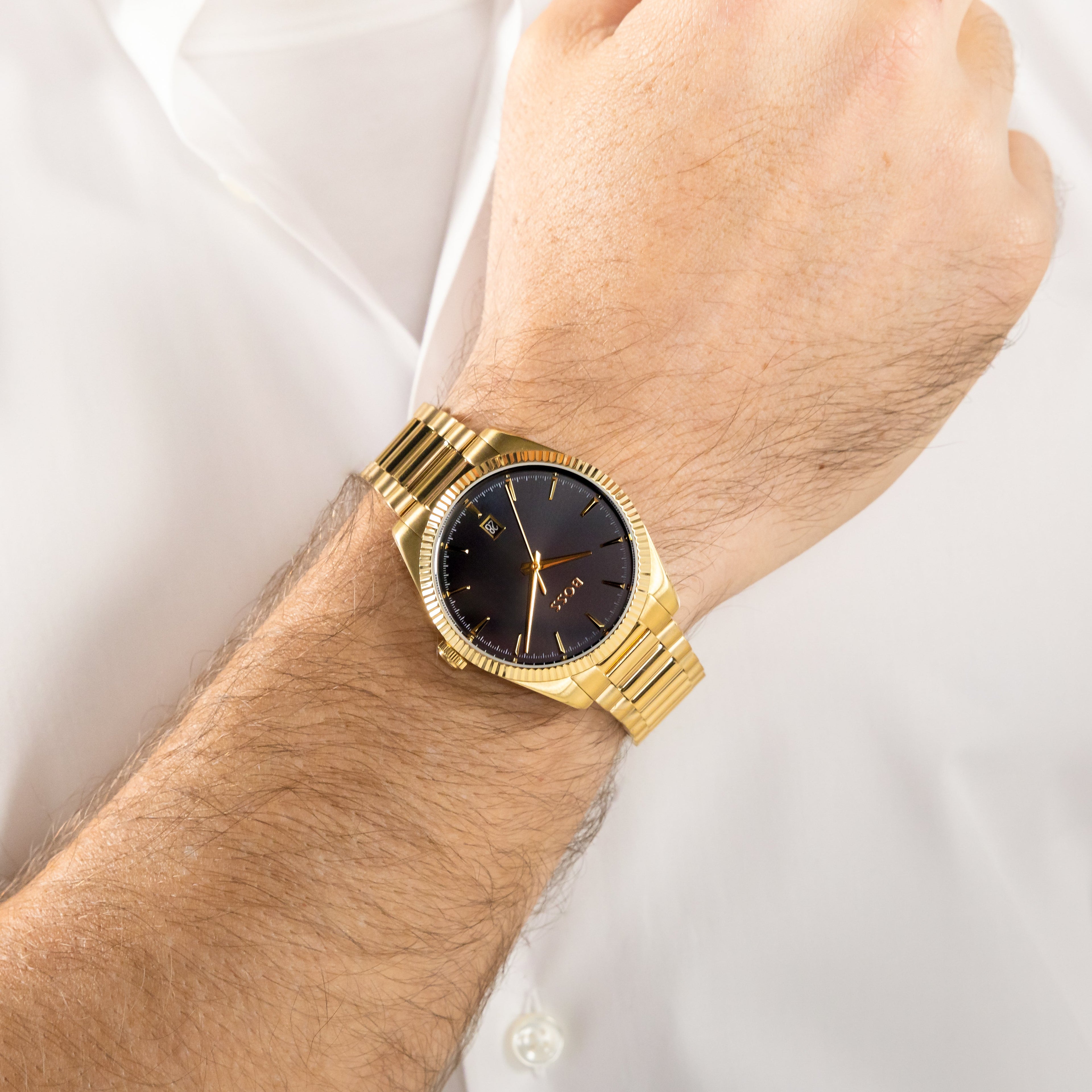 BOSS Mens Cheswick Black Dial Bracelet Watch * — view 4