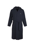 BOSS Black Terry Robe Dark Blue Bathrobe