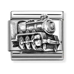 Nomination Composable Silver Steam Locomotive Charm 330114/08