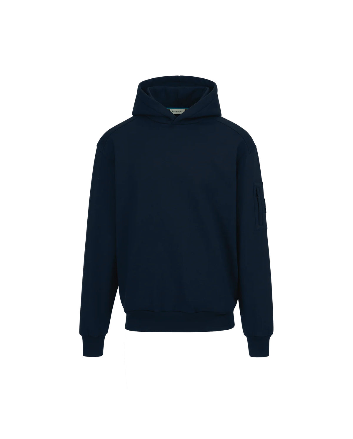 Men's Sandbanks Interlock Hoodie in Navy