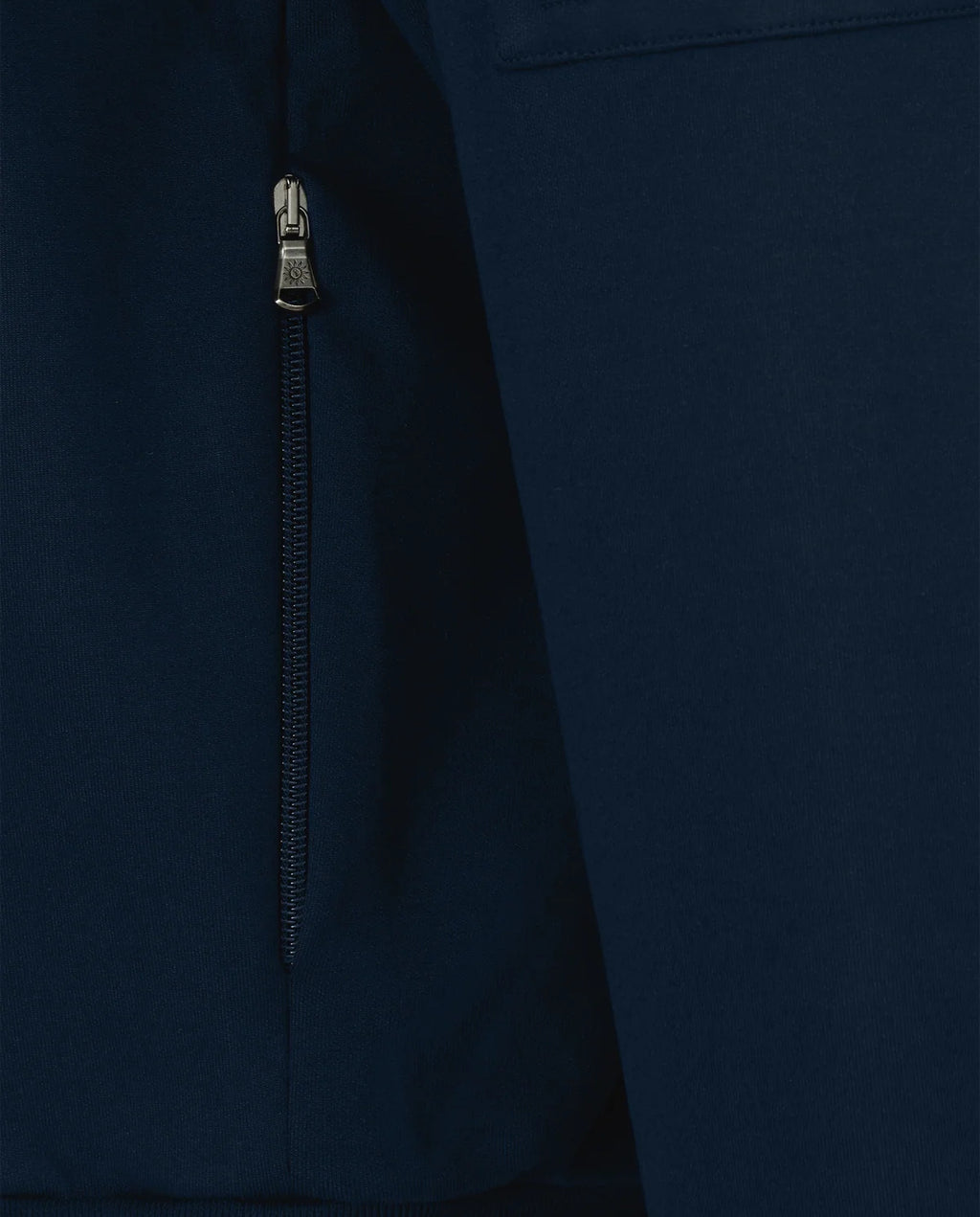 Men's Sandbanks Interlock Hoodie in Navy