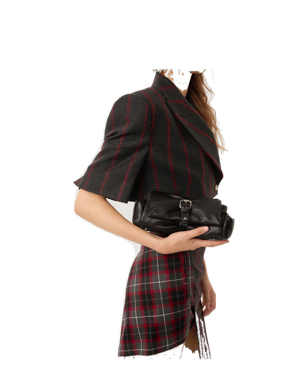 Women's Vivienne Westwood Hazel Treasure Clutch in Black