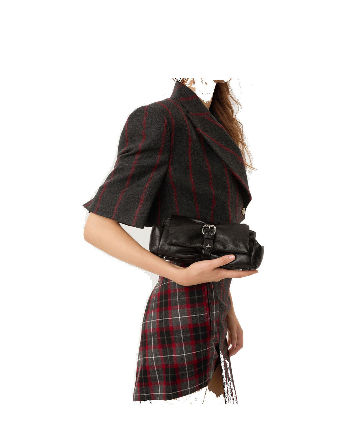 Women's Vivienne Westwood Hazel Treasure Clutch in Black