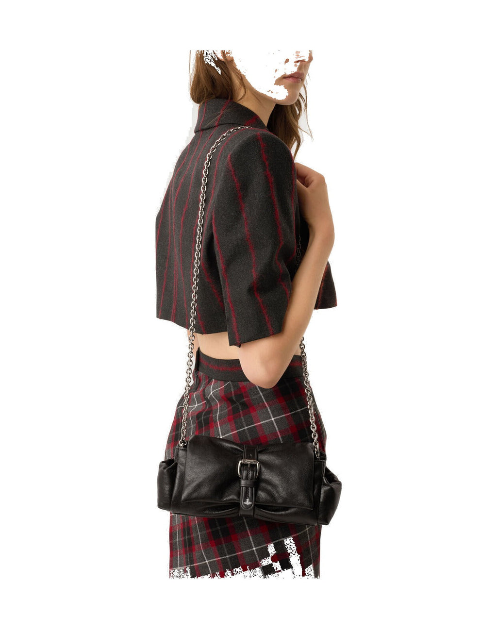 Women's Vivienne Westwood Hazel Treasure Clutch in Black
