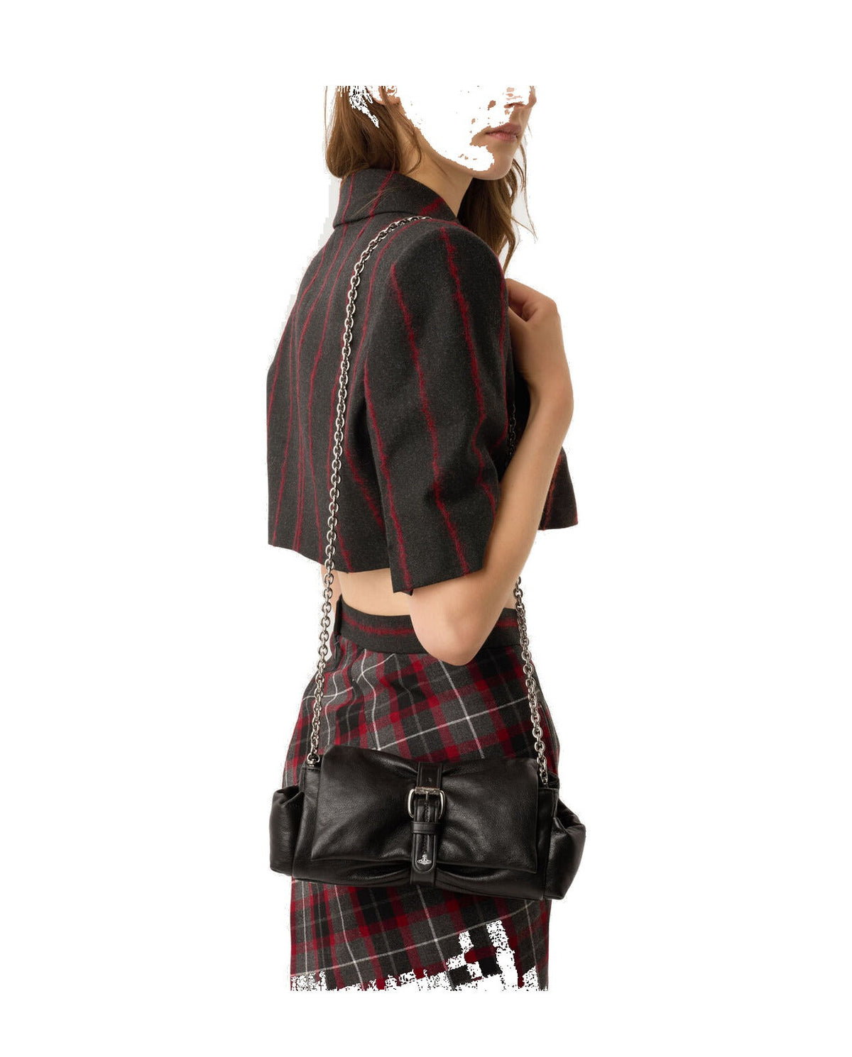 Women's Vivienne Westwood Hazel Treasure Clutch in Black