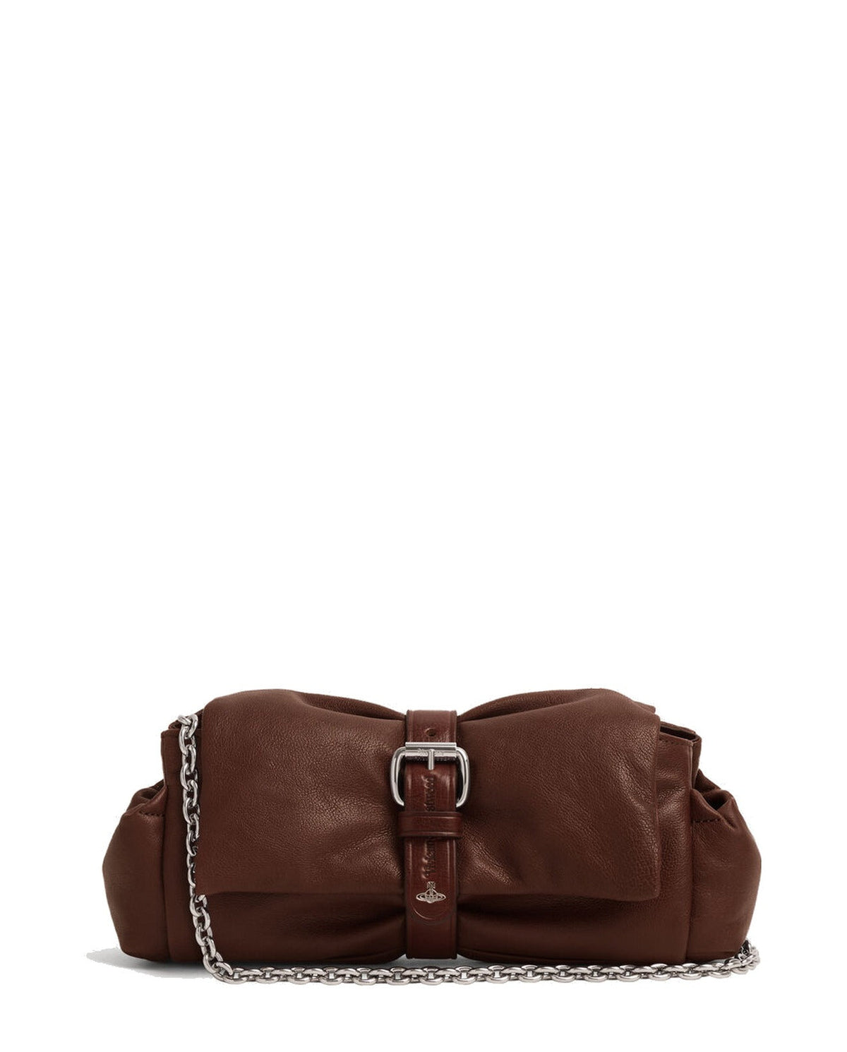 Women's Vivienne Westwood Hazel Treasure Clutch in Chestnut