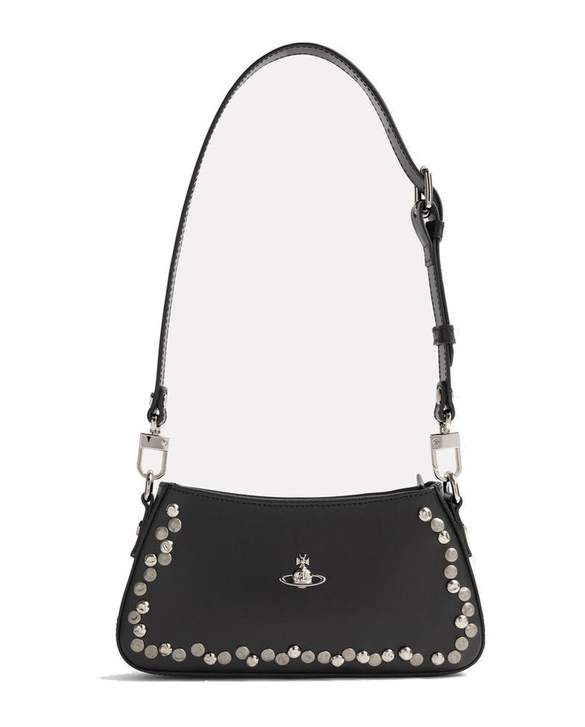 Women's Vivienne Westwood Tasha Shoulder Phone Bag in Black