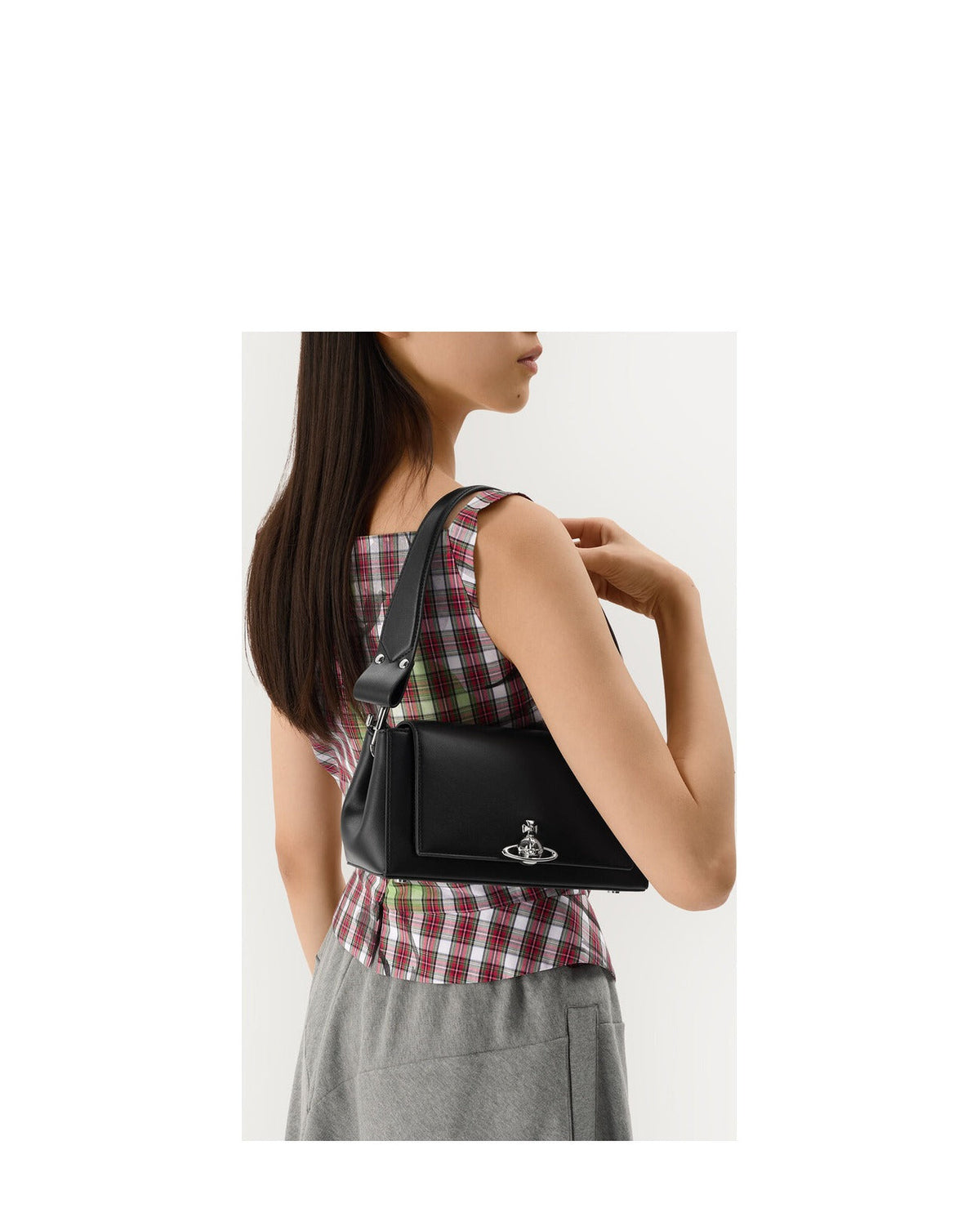 Women's Vivienne Westwood Hazel Medium Handbag in Black